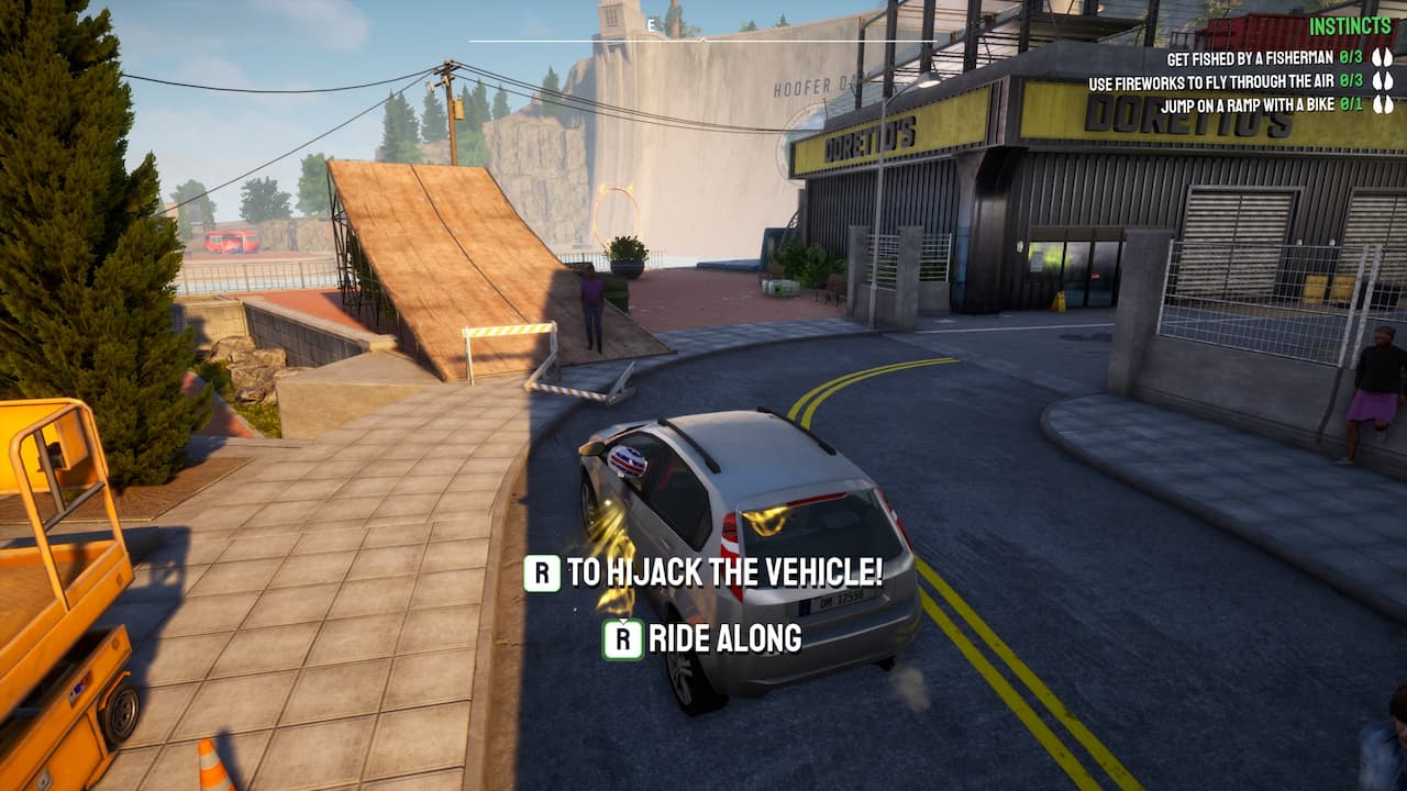 Wszystkie 29 lokalizacji ramp w Goat Simulator 3 U-podnóża-Hoofera-Cholera-przy-płonącym-pierścieniu-ognia