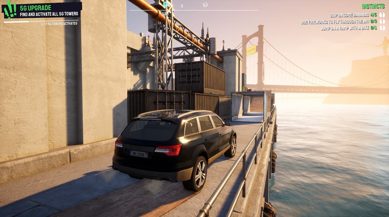 Wszystkie 29 lokalizacji ramp w Goat Simulator 3 Rampa przy trzeciej wieży 5G