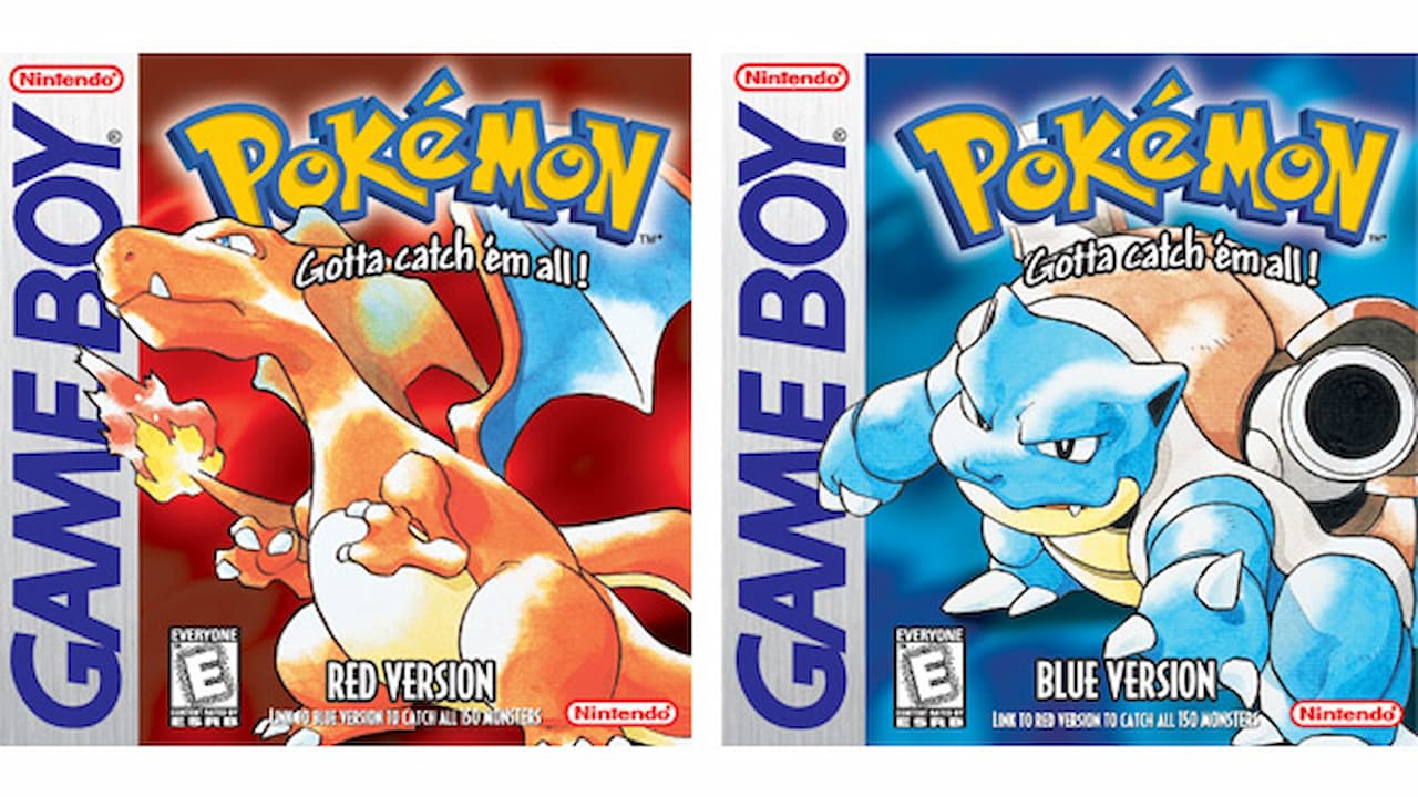 Pokemon-Czerwono-Niebieski