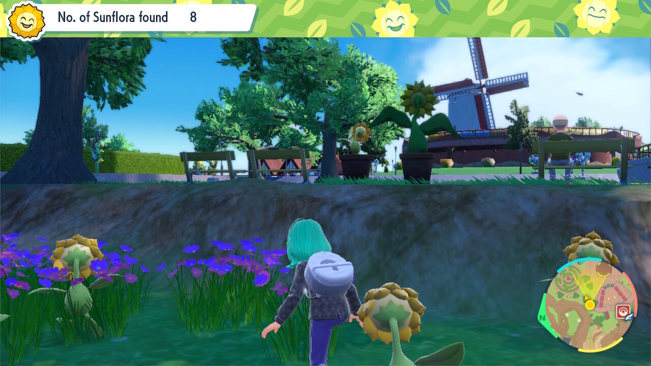 Pokemon-Scarlet-and-Violet-Sunflora-Location-9