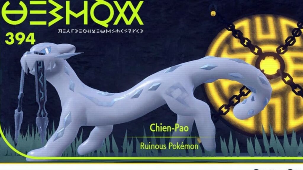 Jak złapać Chien-Pao w Pokemon Scarlet i Violet Chien-Pao-Pokemon-Scarlet-and-Violet