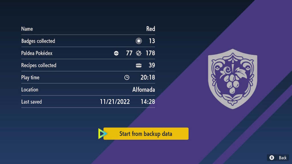 Pokemon Scarlet & Violet: Jak odzyskać utracone pliki zapisu za pomocą tego kodu programisty |  Przewodnik odzyskiwania po awarii