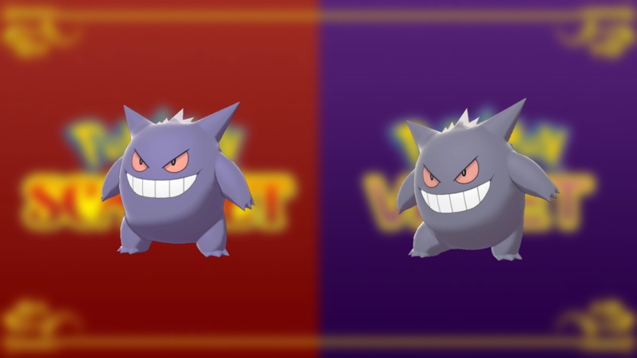 Błyszczący Gengar