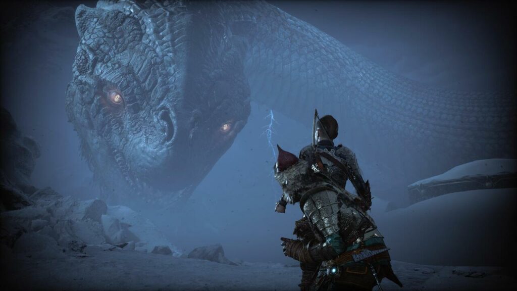 Czy w God of War Ragnarok są trofea poziomu trudności? God-of-War-Ragnarok-Jormungandr-1