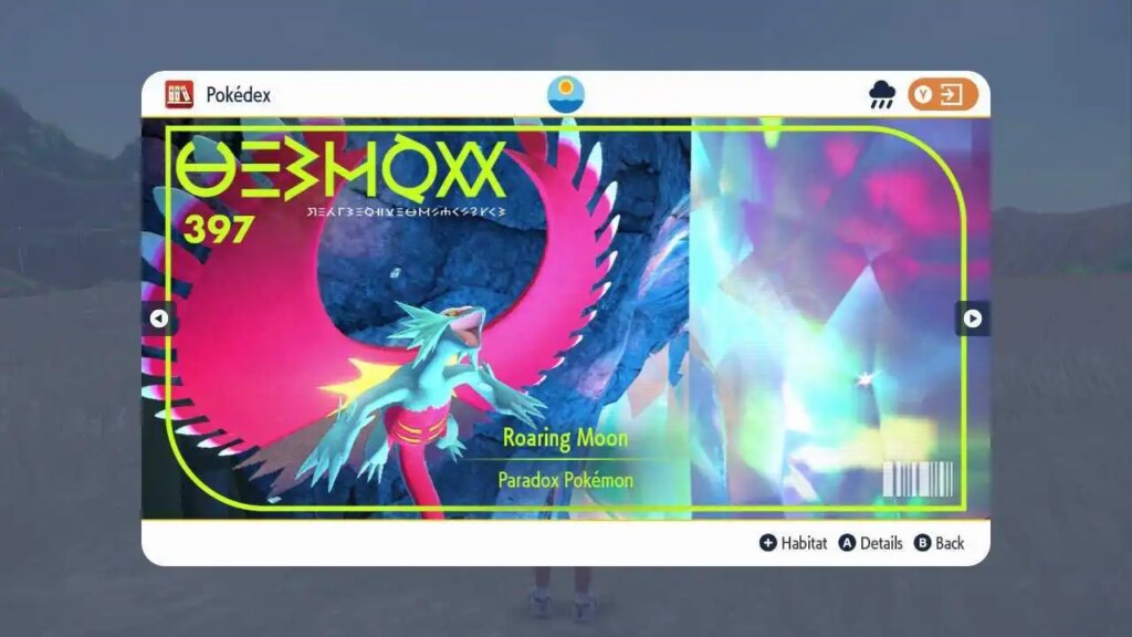 Roaring-Moon-Pokemon-Scarlet-and-Violet-Pokedex