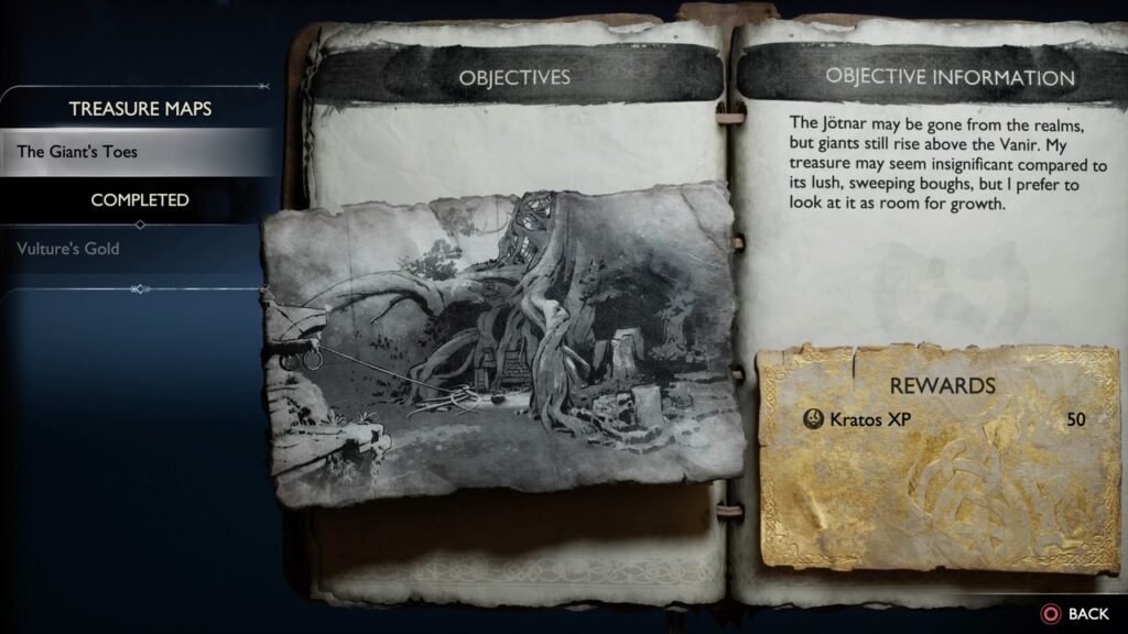 God of War Ragnarok: Lokalizacja mapy skarbów Giant’s Toes God-of-War-Ragnarok-Giants-Toes-Treasure-Map