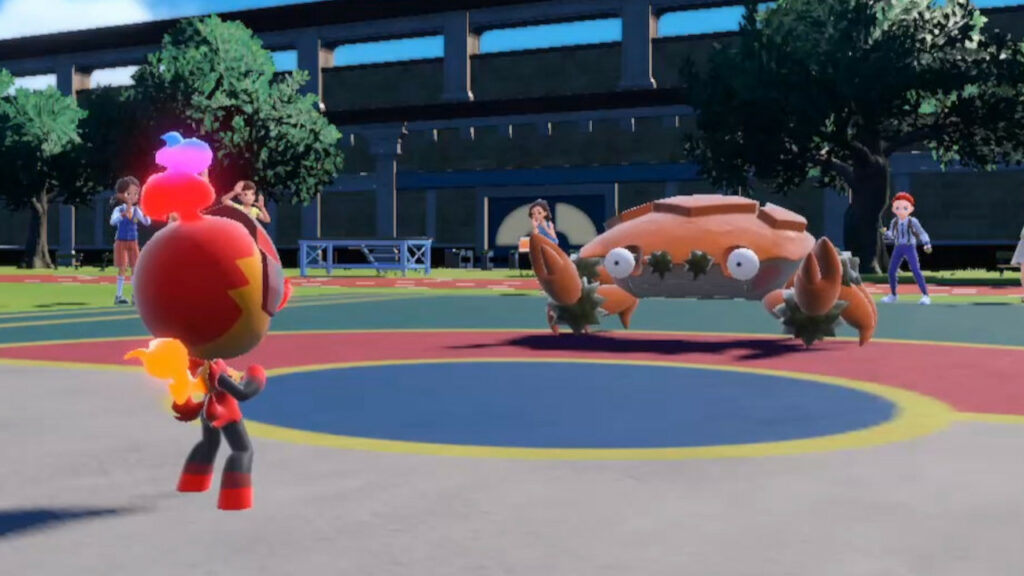 Jak walczyć z przyjaciółmi i innymi trenerami w Pokemon Scarlet i Violet Scarlet-Violet-Battle