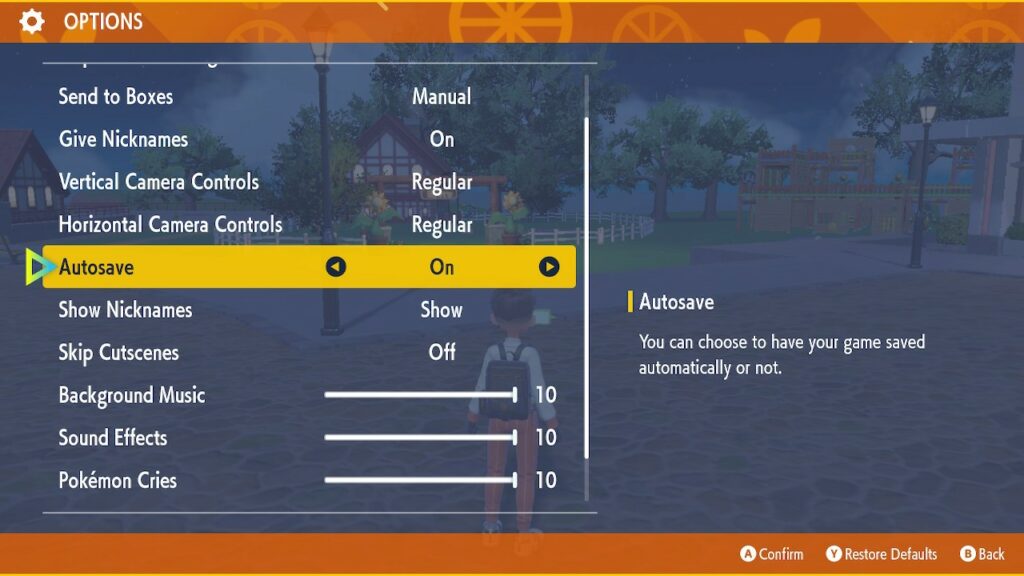 Turn-off-autosave-Pokemon-scarlet-violet