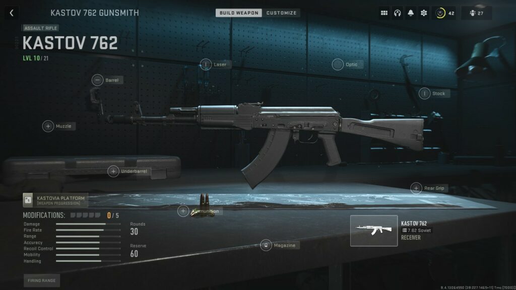 Najlepsza kompilacja Kastova 762 w Modern Warfare 2: Załączniki, wyposażenie i konfiguracja klas Modern-Warfare-2-Kastov-762