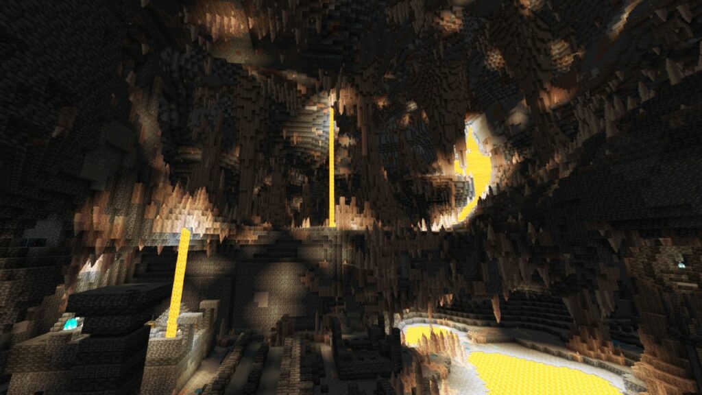 Najlepsze mobilne nasiona Minecraft Bedrock: starożytne miasta, pustynne wioski, aksolotl zabawa i więcej Minecraft-Best-Bedrock-Mobile-Seed