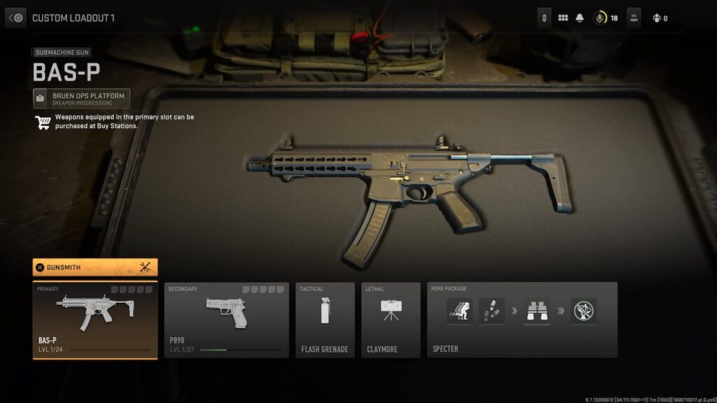 Najlepsze wyposażenie BAS-P SMG w Warzone 2: Dodatki i konfiguracja klas Najlepsze wyposażenie BAS-P SMG w Warzone 2: Dodatki i konfiguracja klas