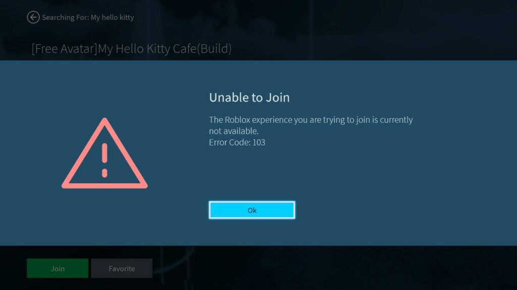 Roblox-Error-103
