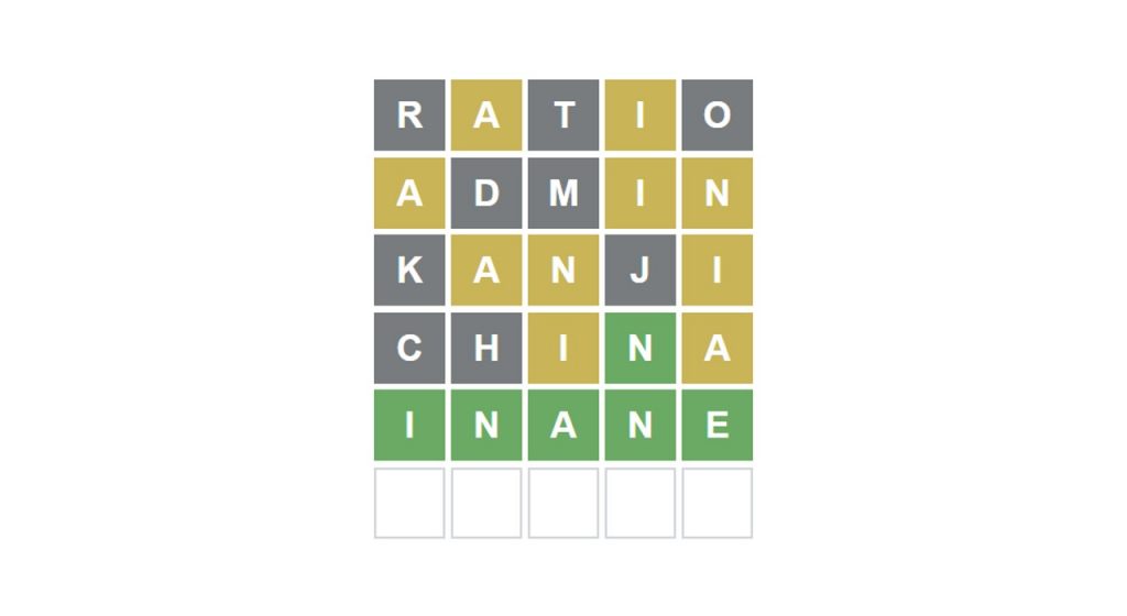 Wordle 13 listopada 2022