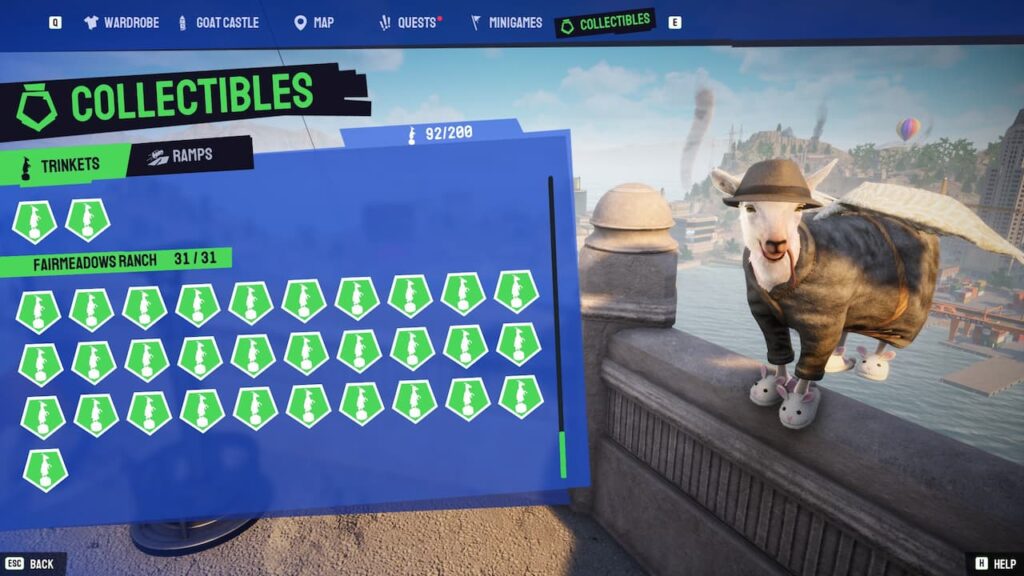 Wszystkie 31 lokalizacji Fairmeadows Ranch Trinket w Goat Simulator 3 Fairmeadows-Ranch-Trinket-Locations