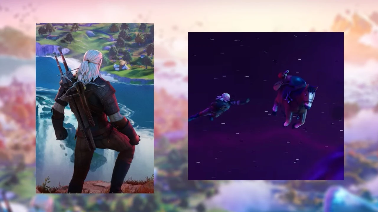 Geralt-Teaser-Fortnite-Rozdział-4