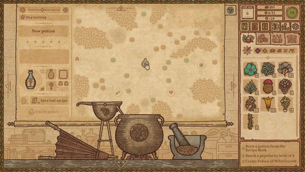 Jak zrobić eliksir z wieloma efektami w Potion Craft