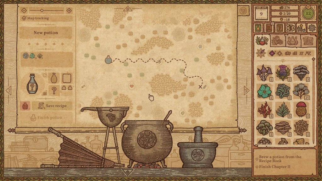 Jak zrobić eliksir snu w Potion Craft Jak zrobić eliksir snu w Potion Craft