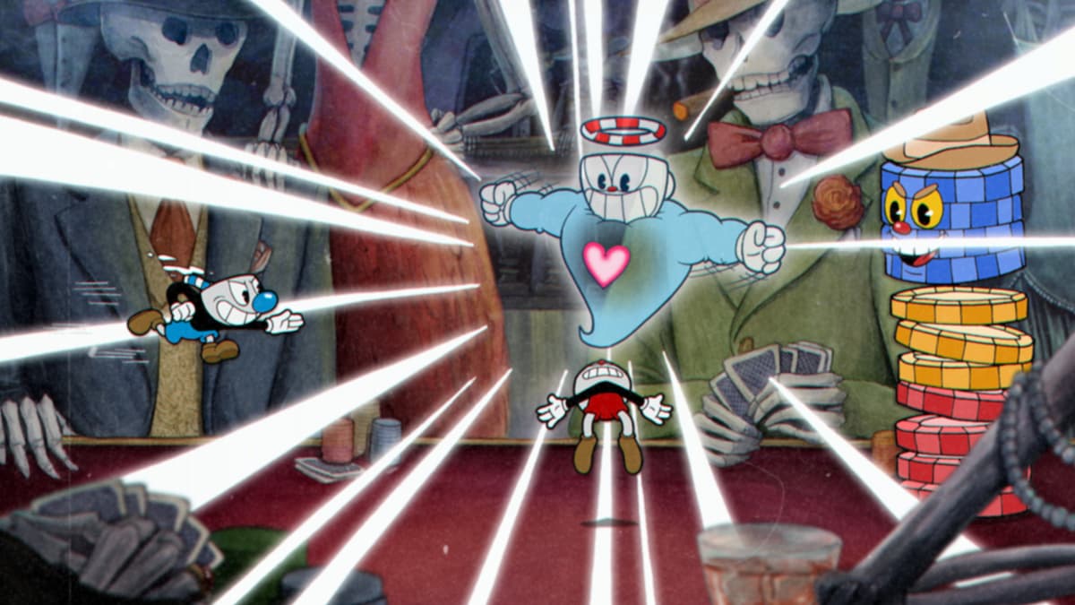 12 najlepszych gier na konsolę Xbox Series X/S z podzielonym ekranem cuphead-xbox