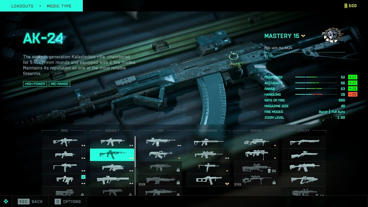 Najlepsza broń w Battlefield 2042 BF-2042-AK24