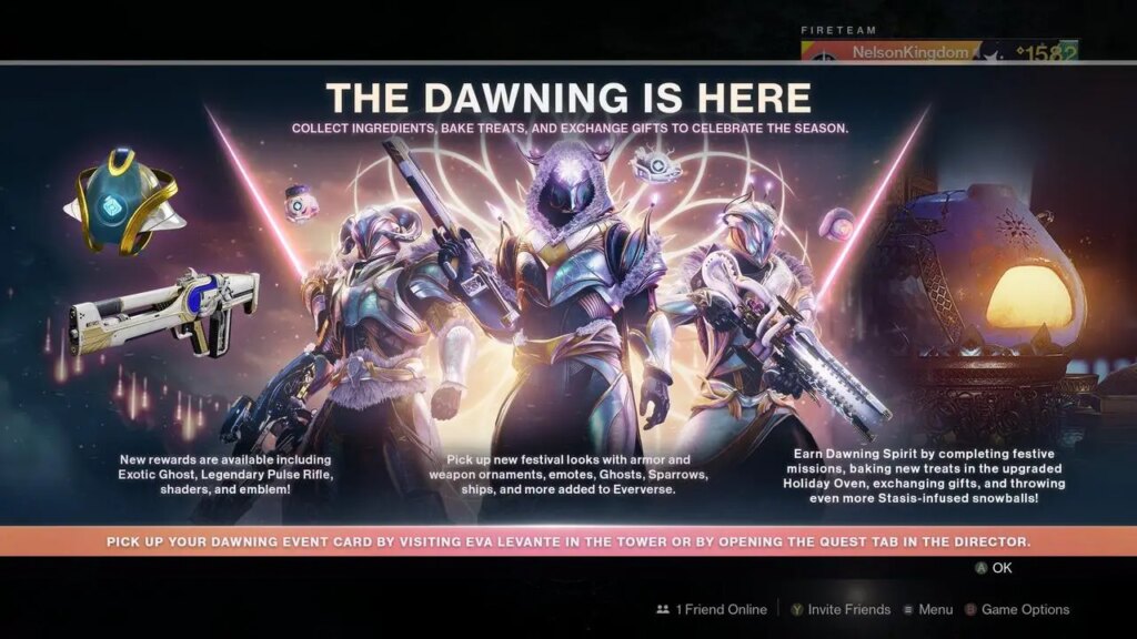 Destiny 2: Wyjaśnienie wydarzenia Świt 2022 Destiny-2-Dawning-2022