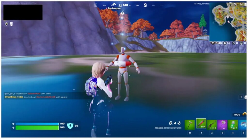 Jak ratować manekiny treningowe w wodzie w Fortnite How-to-Rescue-Training-Dummies-in-the-Water-in-Fortnite