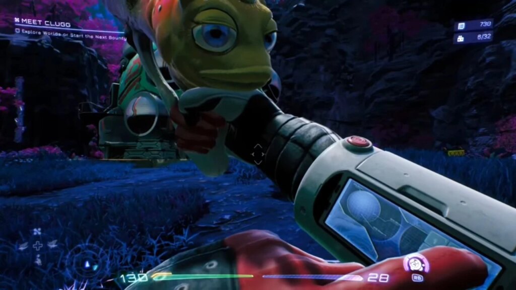 Jak używać dysków warp w grze High On Life Use-Warp-Discs-High-On-Life