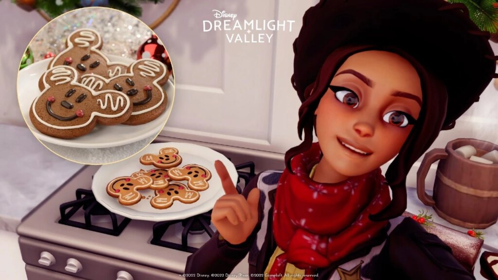 Jak zrobić ciasteczka z piernika w Disney Dreamlight Valley Disney-Dreamlight-Valley-Gingerbread-Cookies