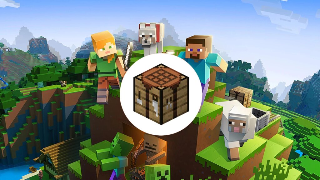 Jak zrobić stół rzemieślniczy w Minecraft How-to-Make-a-Crafting-Table-in-Minecraft