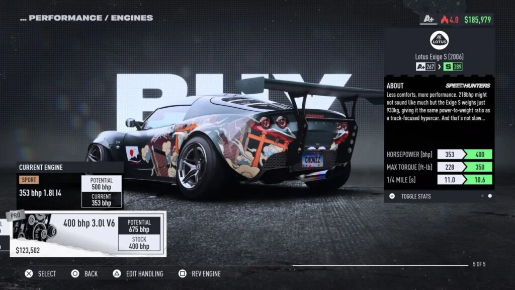 Engine-Swapping-NFS-Unbound