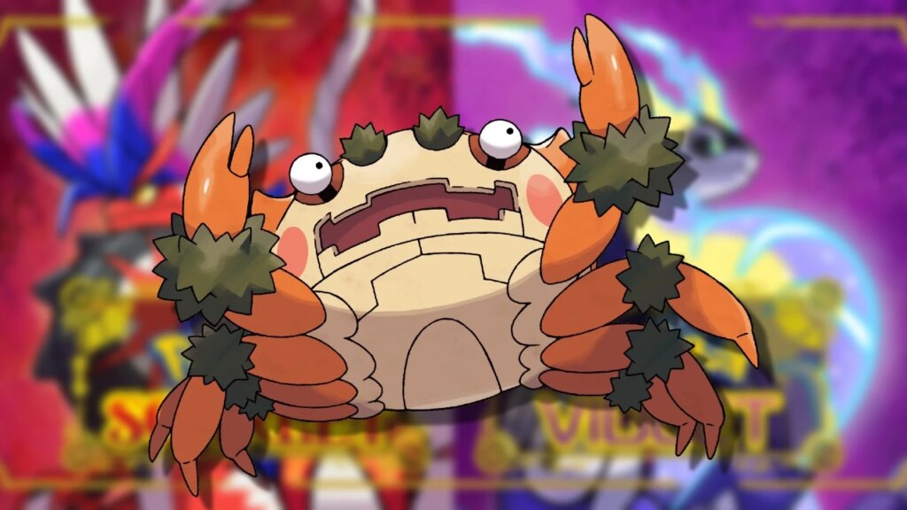 Klawf-Pokemon-Scarlet-and-Violet