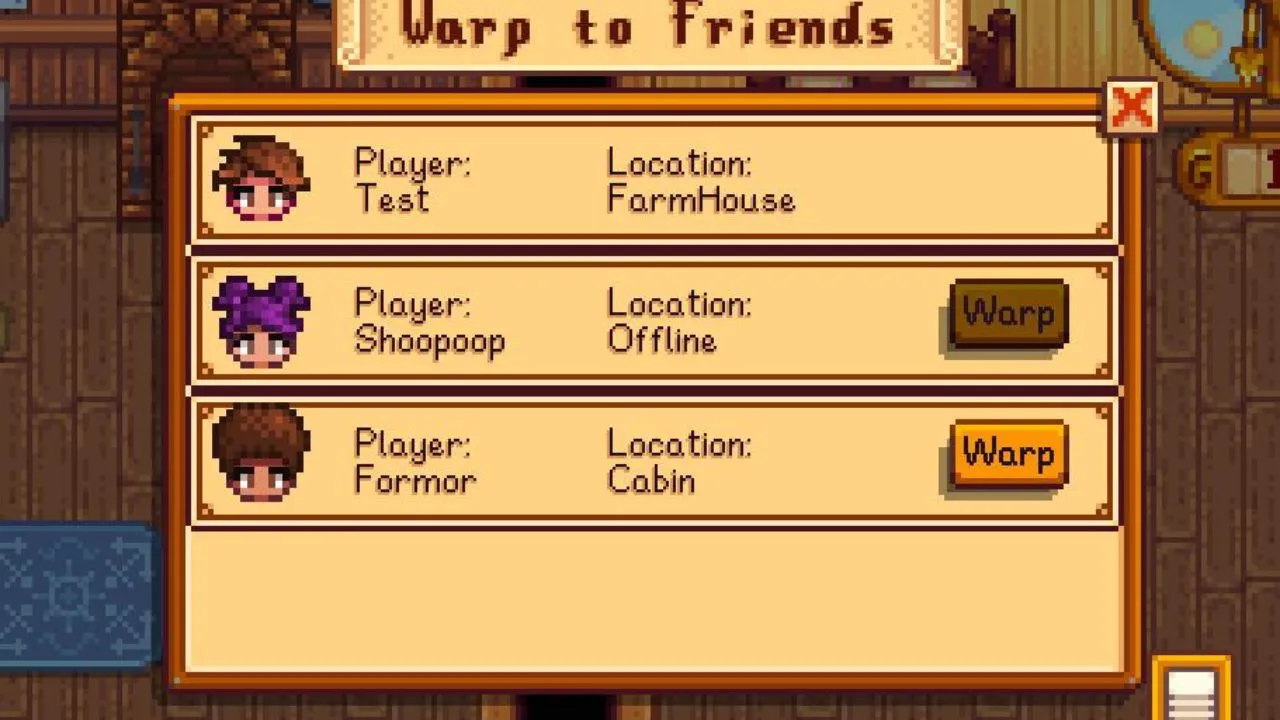 Warp-to-Friends