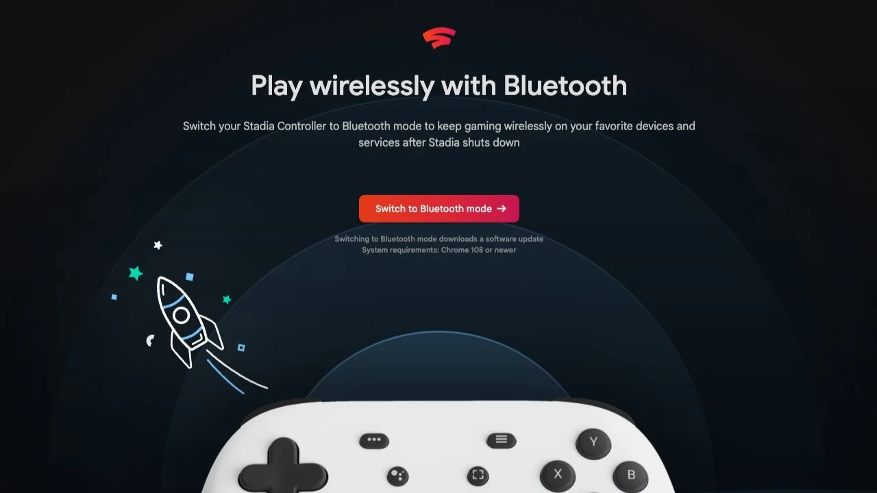 Google-Stadia-Połączenie Bluetooth