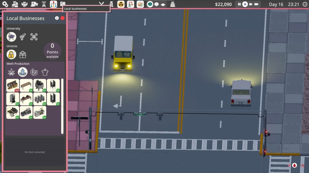 Zdecydowanie nie smażony kurczak jak odblokować Cloudy Meth