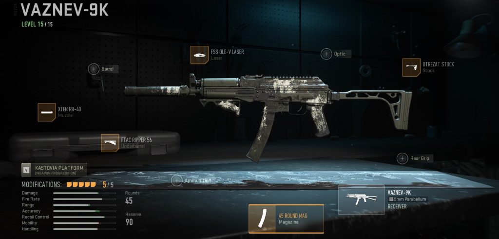 Warzone 2 jak zbudować najlepszą klasę Vaznev-9k