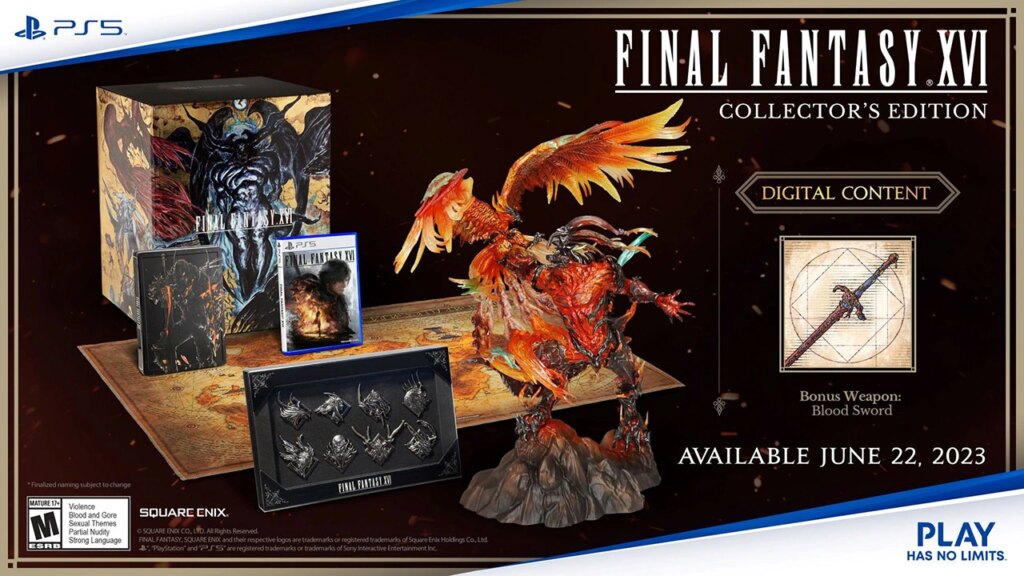 Final Fantasy XVI: Co zawiera edycja kolekcjonerska i gdzie można ją kupić? Final-Fantasy-XVI-Collectors-Edition