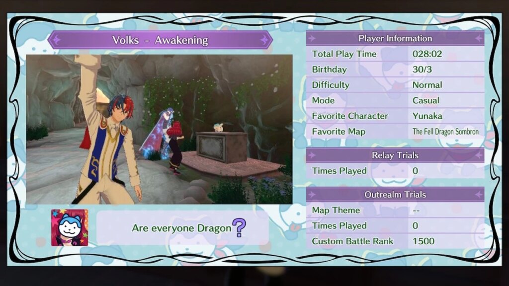 Jak dostosować swoją kartę profilu w Fire Emblem Engage Profile-Card-Fire-Emblem-Engage-1