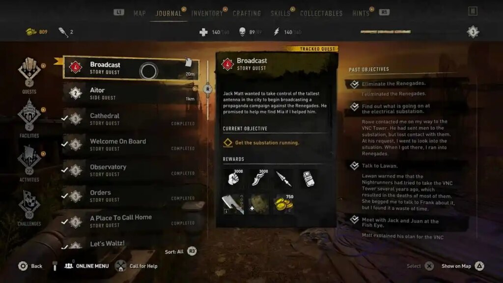 Jak rozwiązać zagadkę garnizonowej stacji elektrycznej w Dying Light 2 Broadcast-Story-Quest