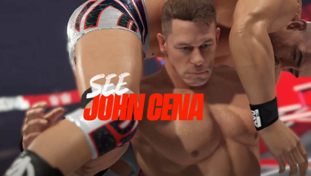 Teaser WWE 2K23 przedstawia sportowca z okładki, Johna Cenę