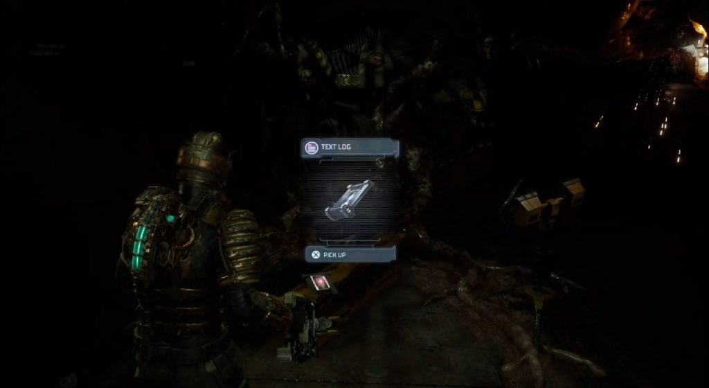 Dzienniki z rozdziału 3 Dead Space Remake