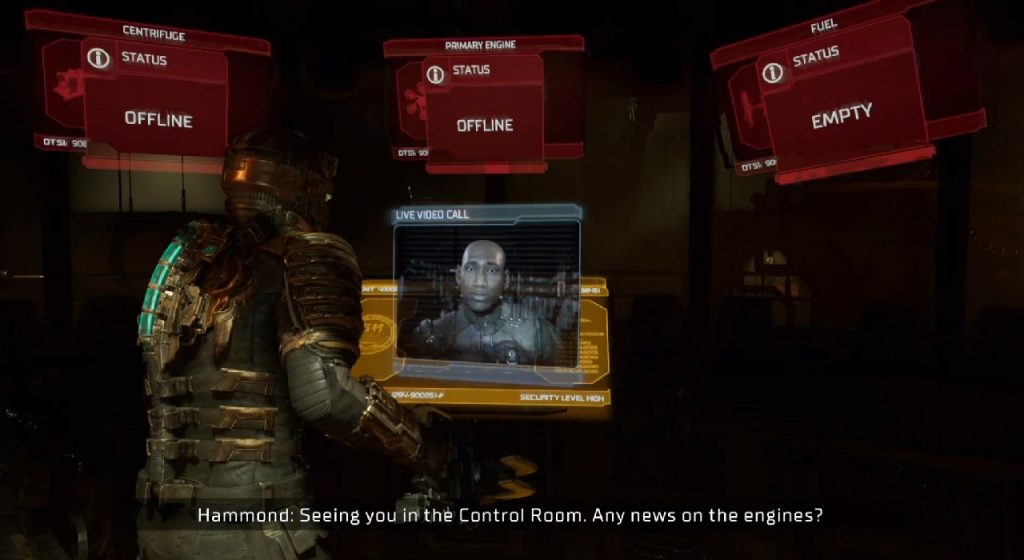 Dzienniki z rozdziału 3 Dead Space Remake