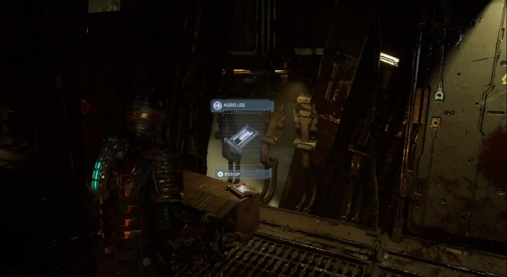 Dzienniki z rozdziału 3 Dead Space Remake