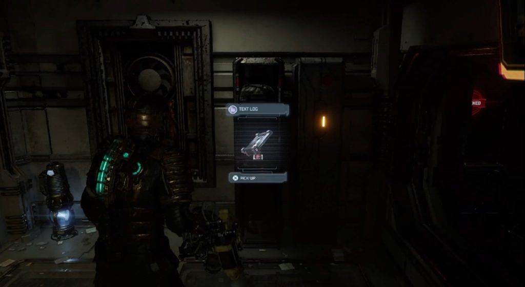 Dzienniki z rozdziału 3 Dead Space Remake