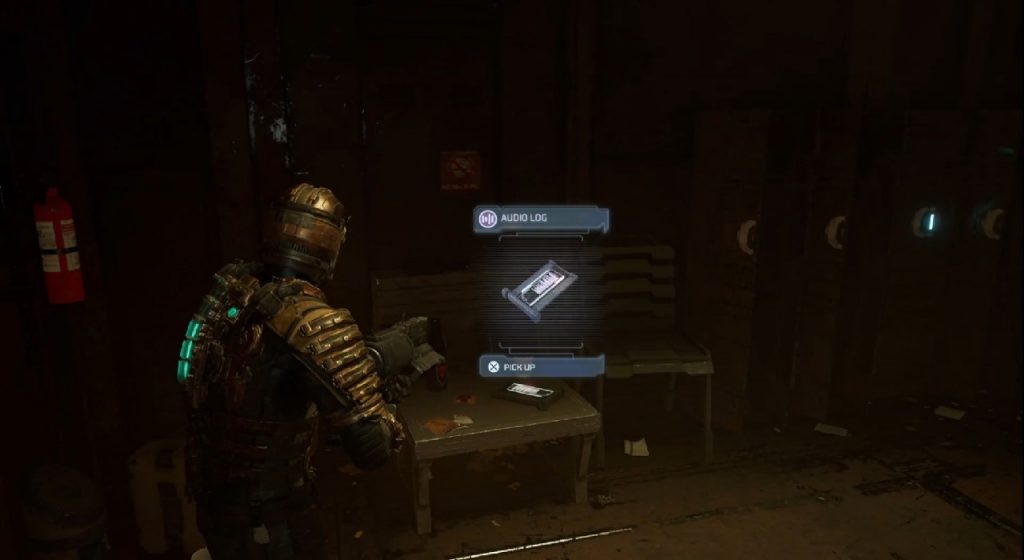 Dzienniki z rozdziału 3 Dead Space Remake