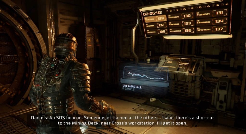 Dzienniki rozdziału 6 Dead Space Remake
