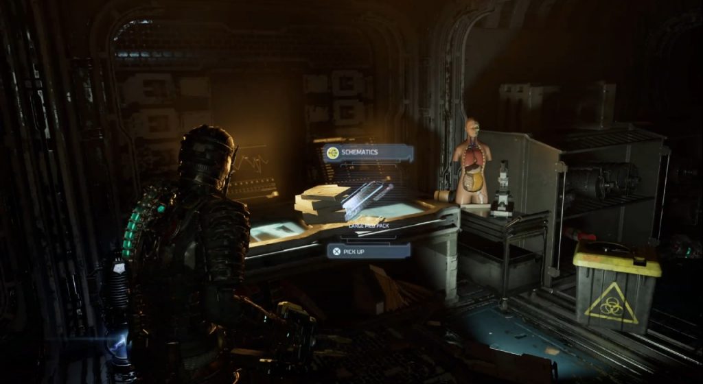 Lokalizacje schematów Dead Space Remake