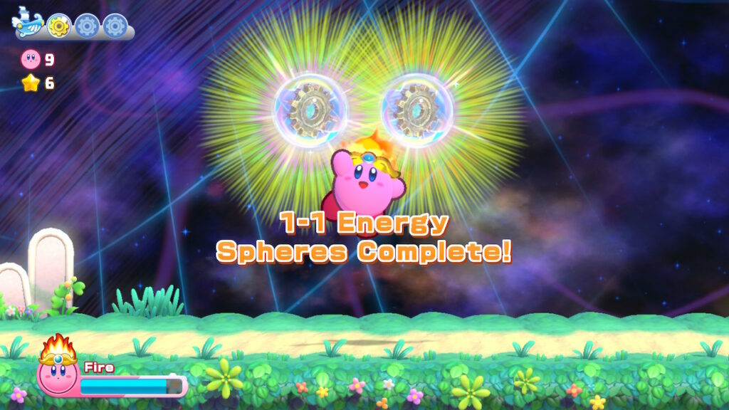 Kirby’s Return to Dreamland Deluxe: 1-1 lokalizacje kul energii Kirby's Return to Dreamland Deluxe: 1-1 lokalizacje kul energii