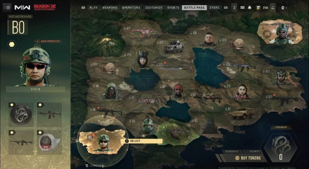 Przepustka bojowa sezonu 2 Modern Warfare 2