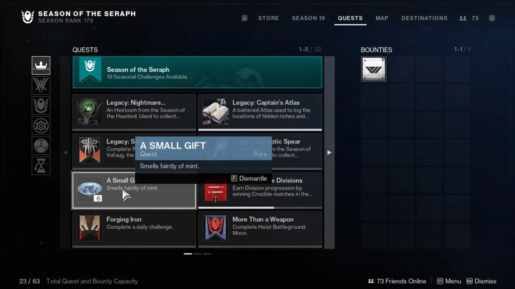 Co zrobić z małym prezentem w Destiny 2 Destiny-2-Small-Gift