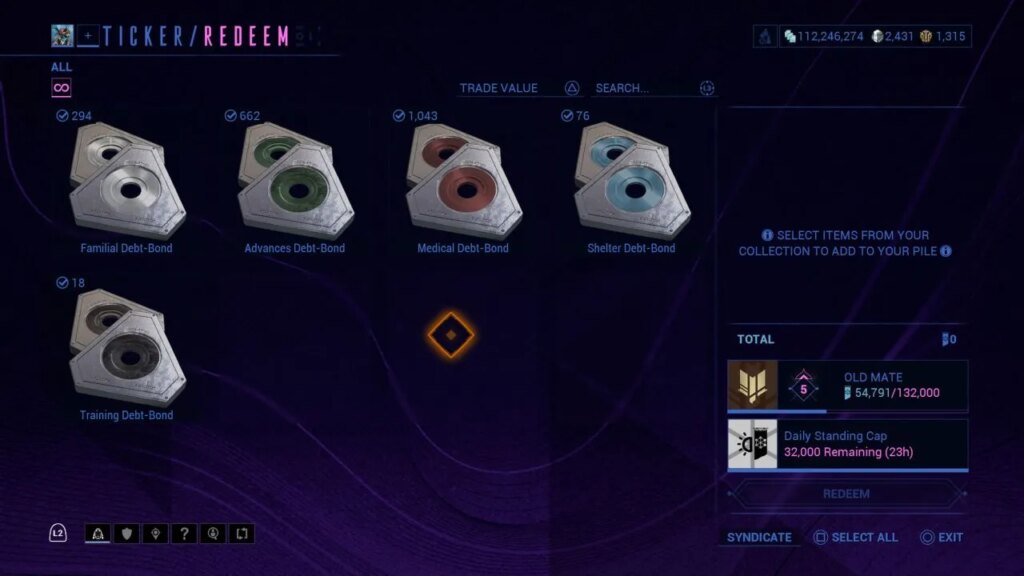 Jak zdobyć obligacje dłużne w Warframe Warframe-Debt-Bonds