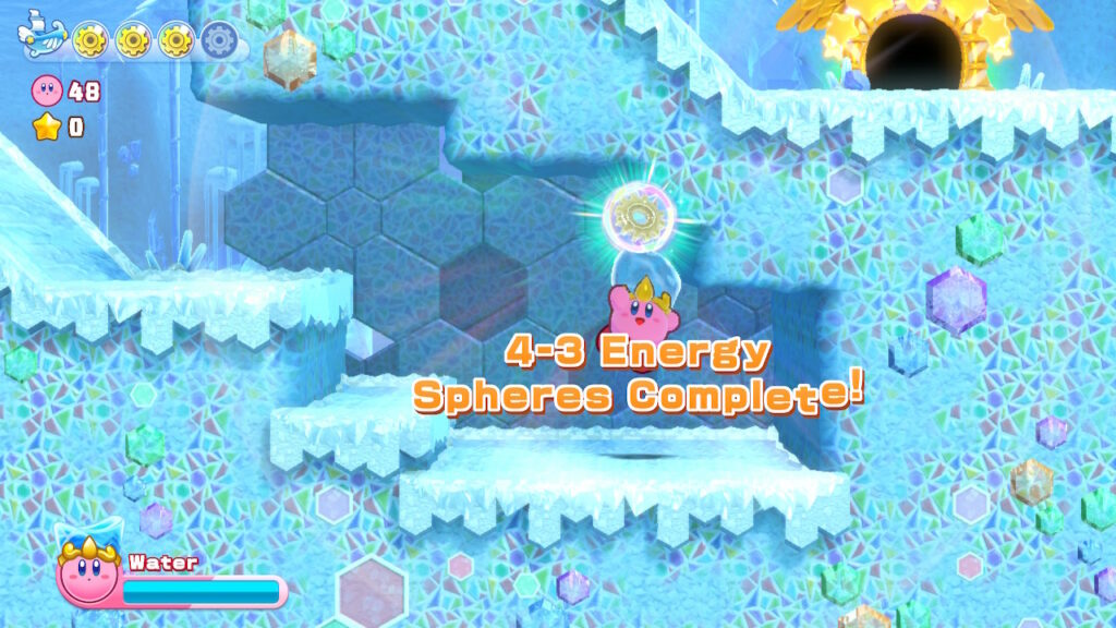 Kirby's Return to Dreamland Deluxe: 4-3 lokalizacje sfer energii